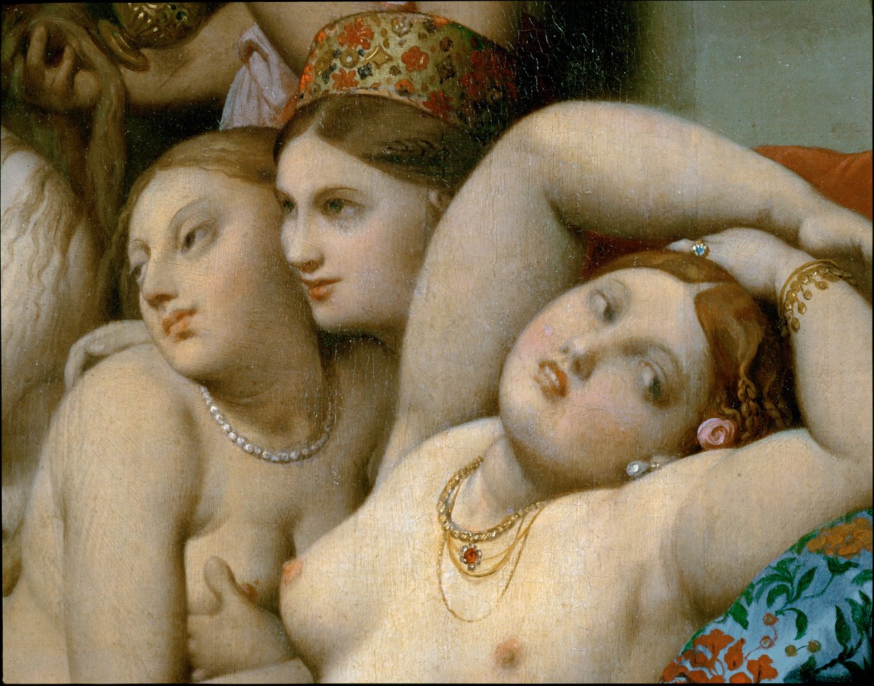 Het Turkse bad ... door Jean Auguste Dominique Ingres