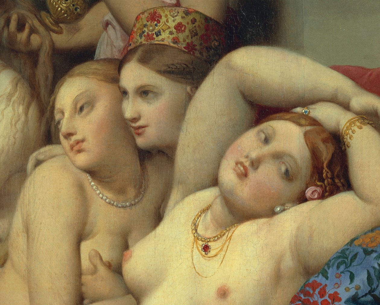 Turks bad door Jean Auguste Dominique Ingres