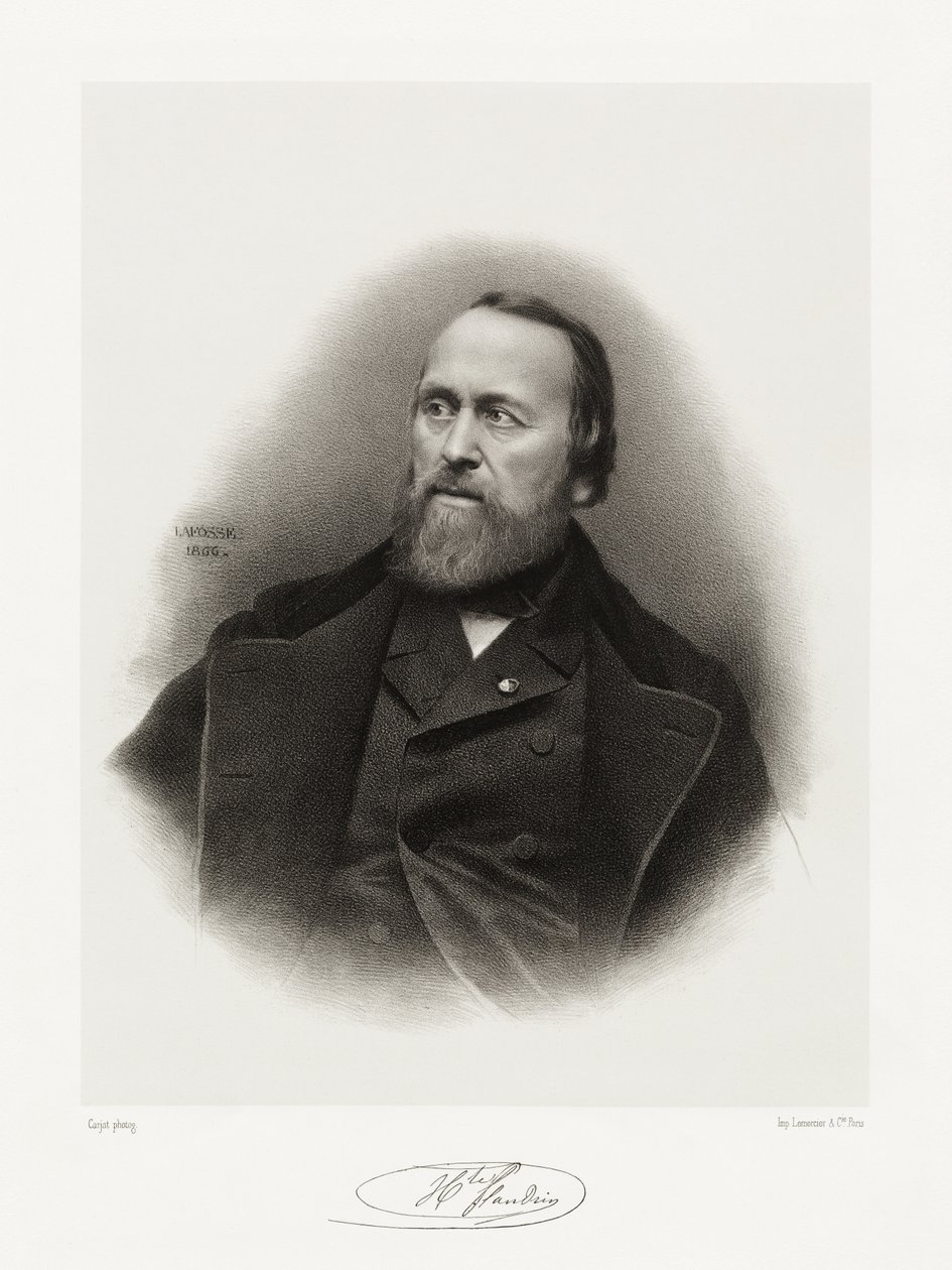 Jean Hippolyte Flandrin door Jean Baptiste Adolphe Lafosse