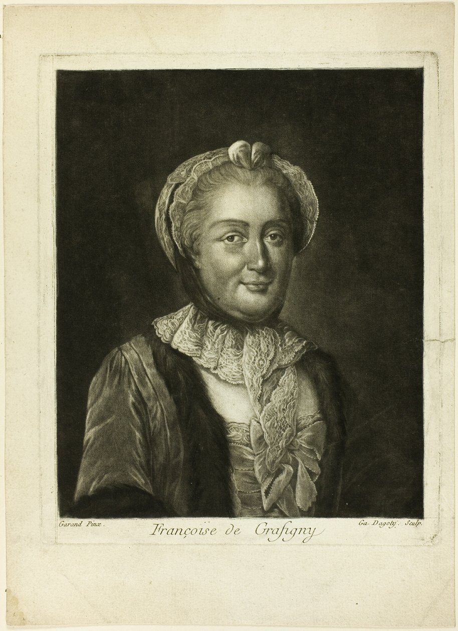 Françoise de Grasigny door Jean Baptiste Andre Gautier D