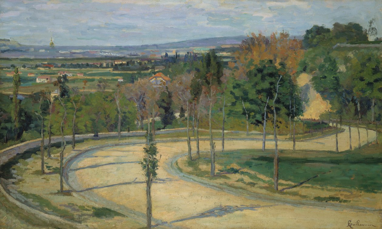 De Omgeving van Parijs, 1875 door Jean Baptiste Armand Guillaumin