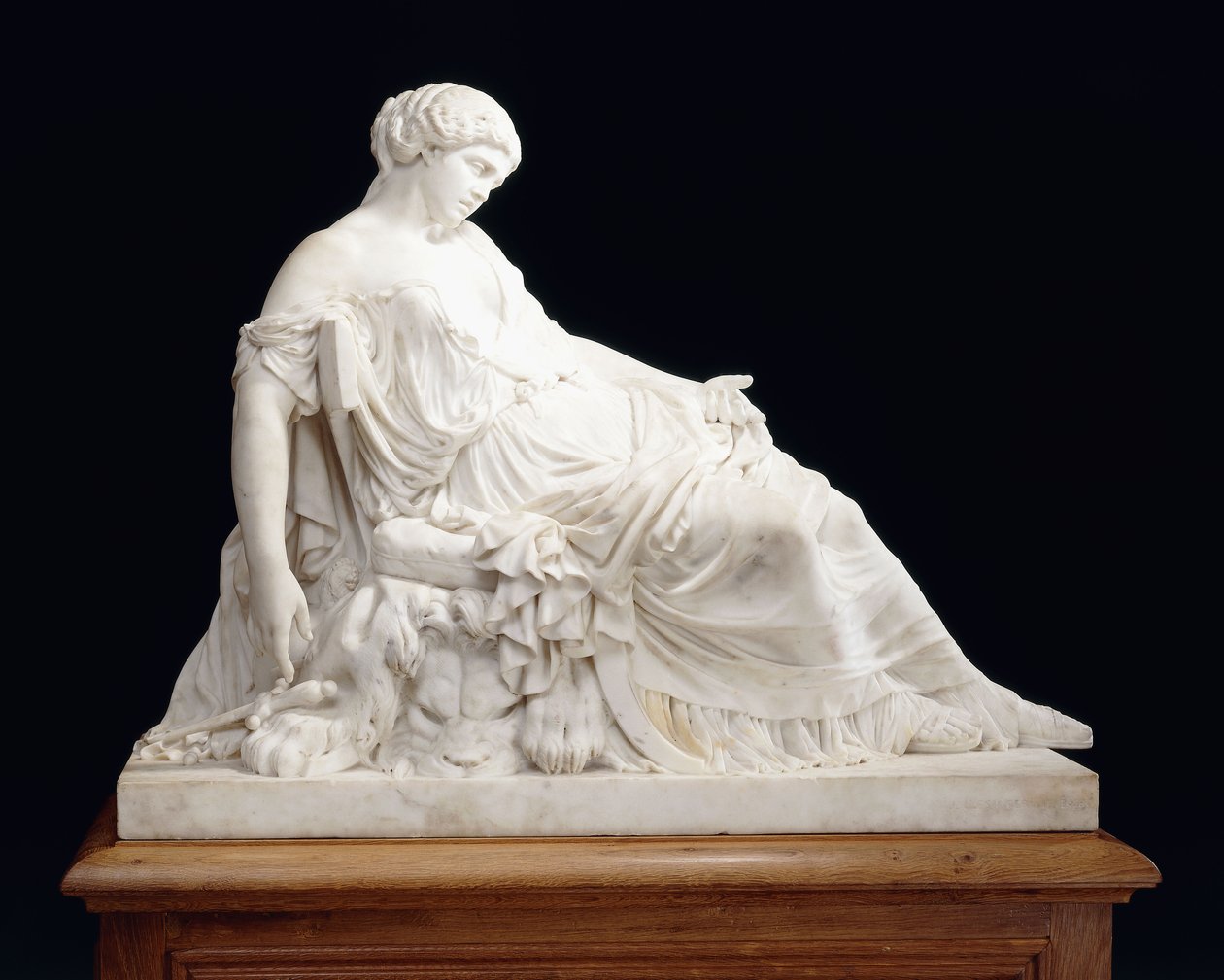 Lucrezia door Jean Baptiste Auguste Clesinger