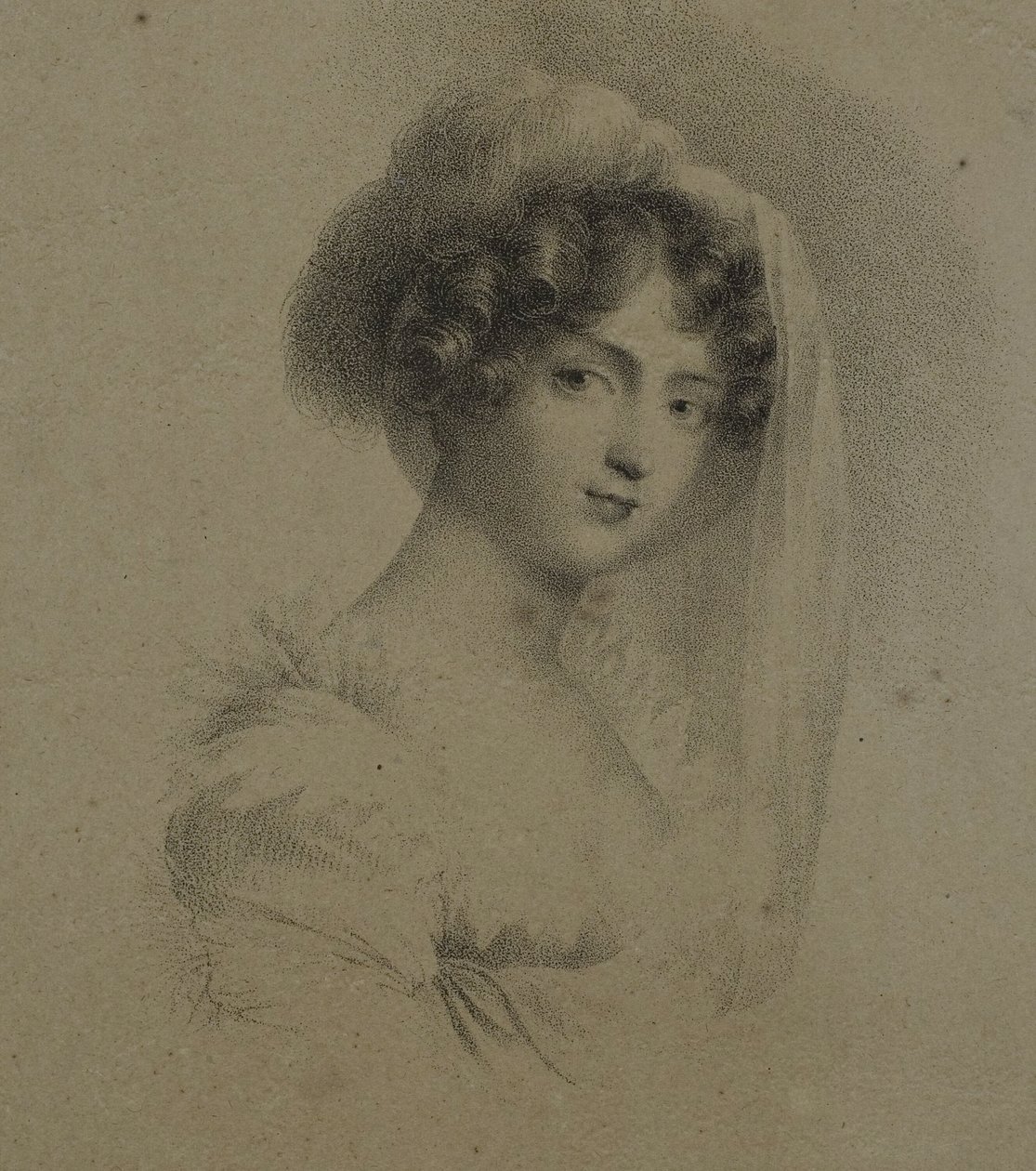 Mevrouw Horace Vernet door Jean Baptiste Isabey