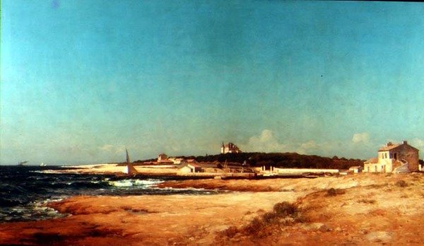 Kustscène door Jean Baptiste Olive
