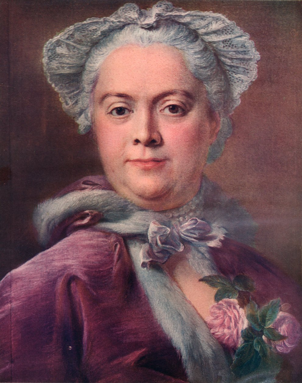 Madame Valade, ca. 1746 door Jean Baptiste Perronneau