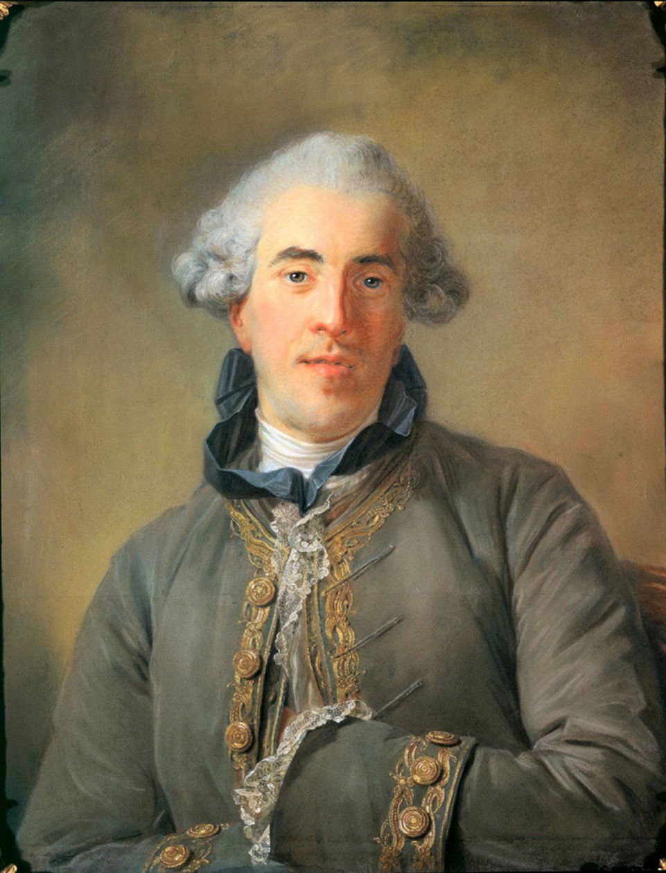 Pierre-Ambroise-François Choderlos de Laclos, 1741-1803 door Jean Baptiste Perronneau