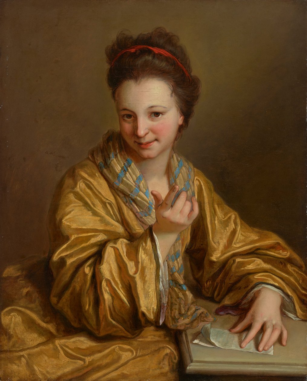 De Menaceuse door Jean Baptiste Santerre