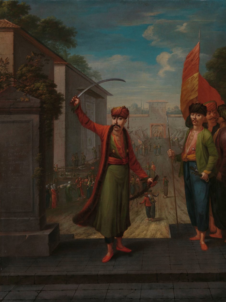 Patrona Halil door Jean Baptiste Vanmour