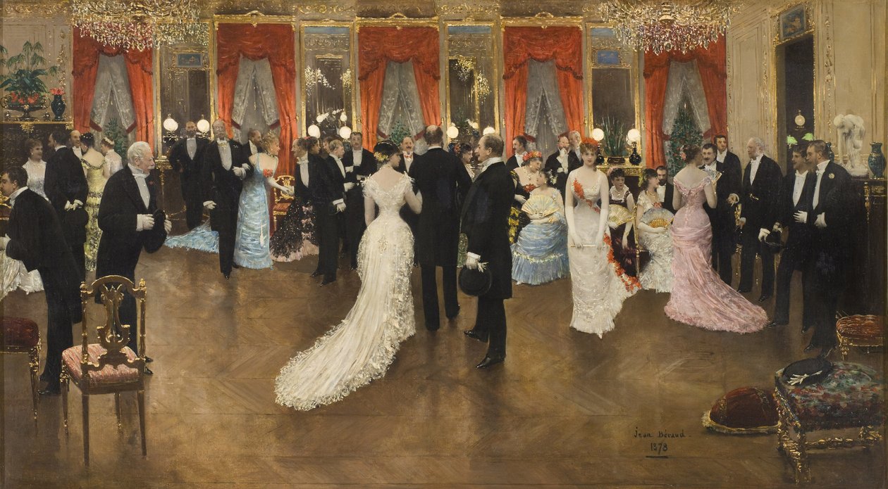 Soirée door Jean Beraud