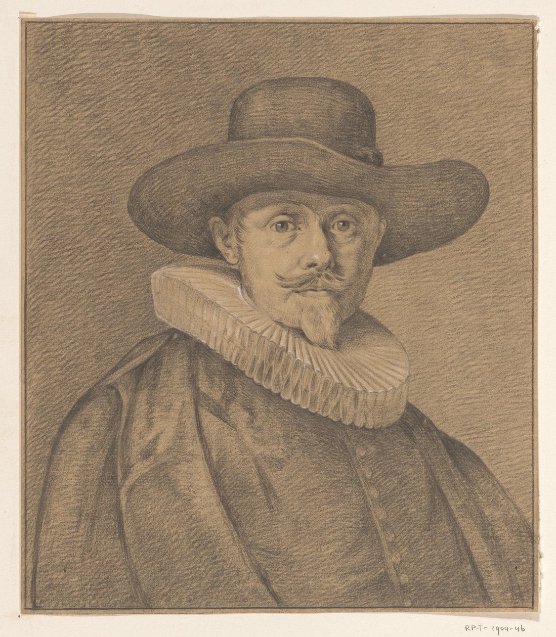 Portret van Aelbert Cuyper door Jean Bernard