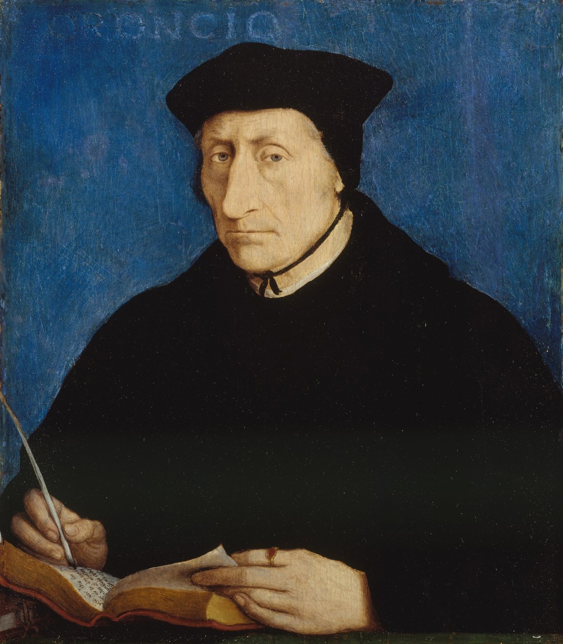 Guillaume Budé, c.1536 door Jean Clouet