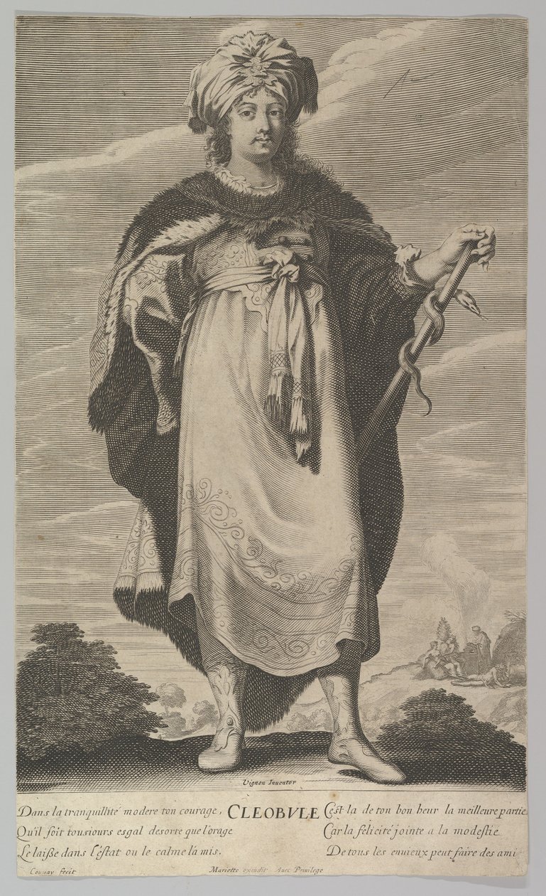 Cléobule, ca. 1639-40 door Jean Couvay