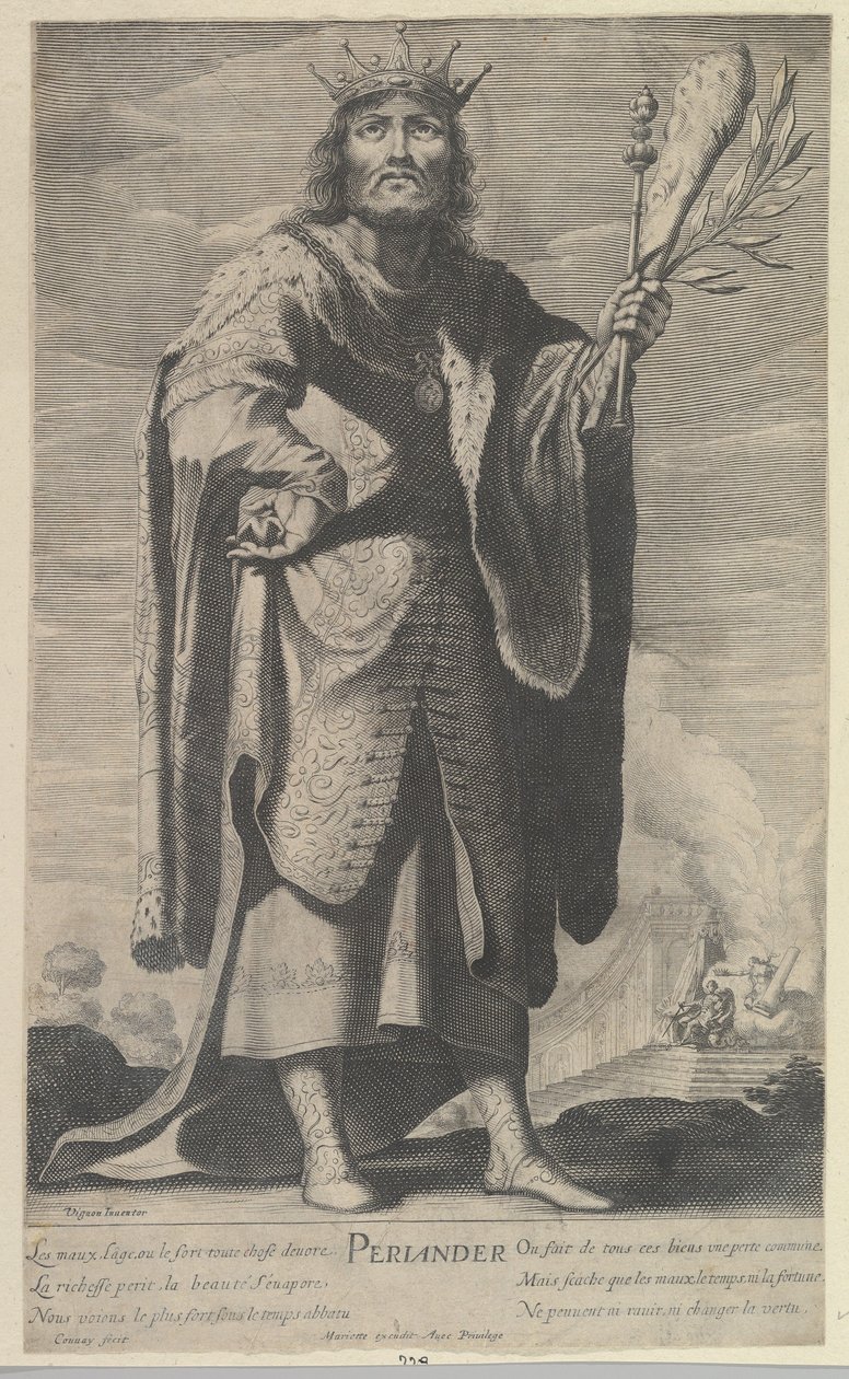 Periander, ca. 1639-40 door Jean Couvay