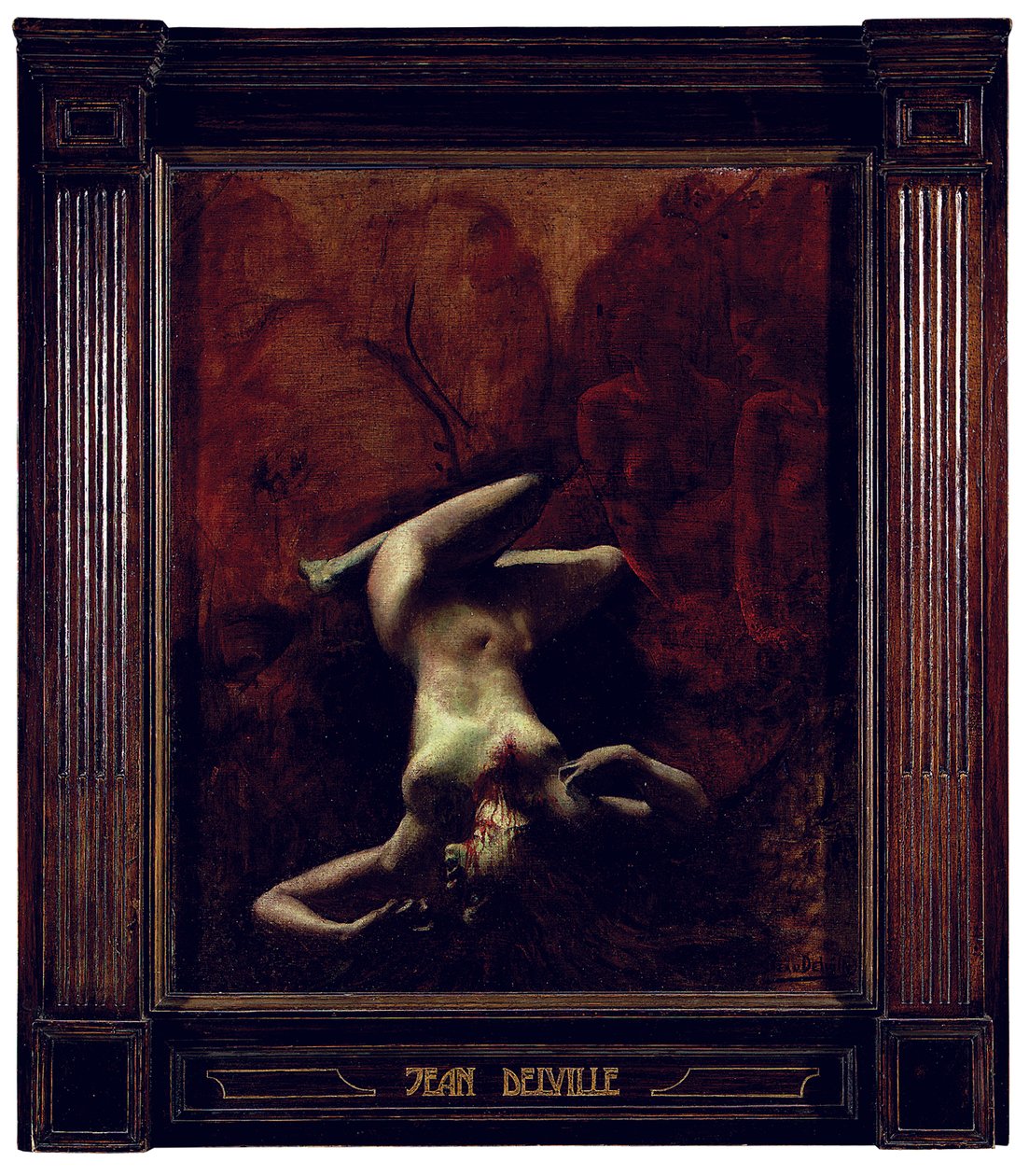 De Misdaad door Jean Delville