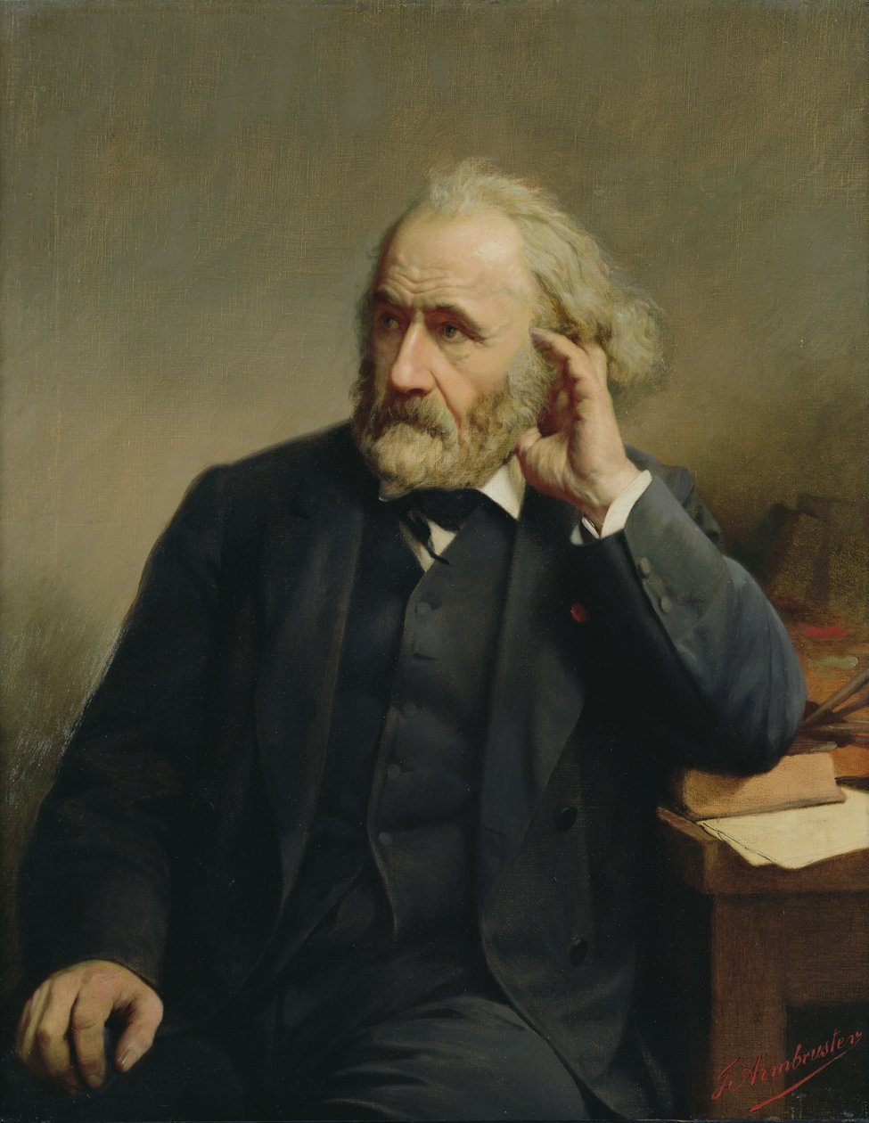 Portret van Joseph Chenavard (1807-95) door Jean Francois Armbruster