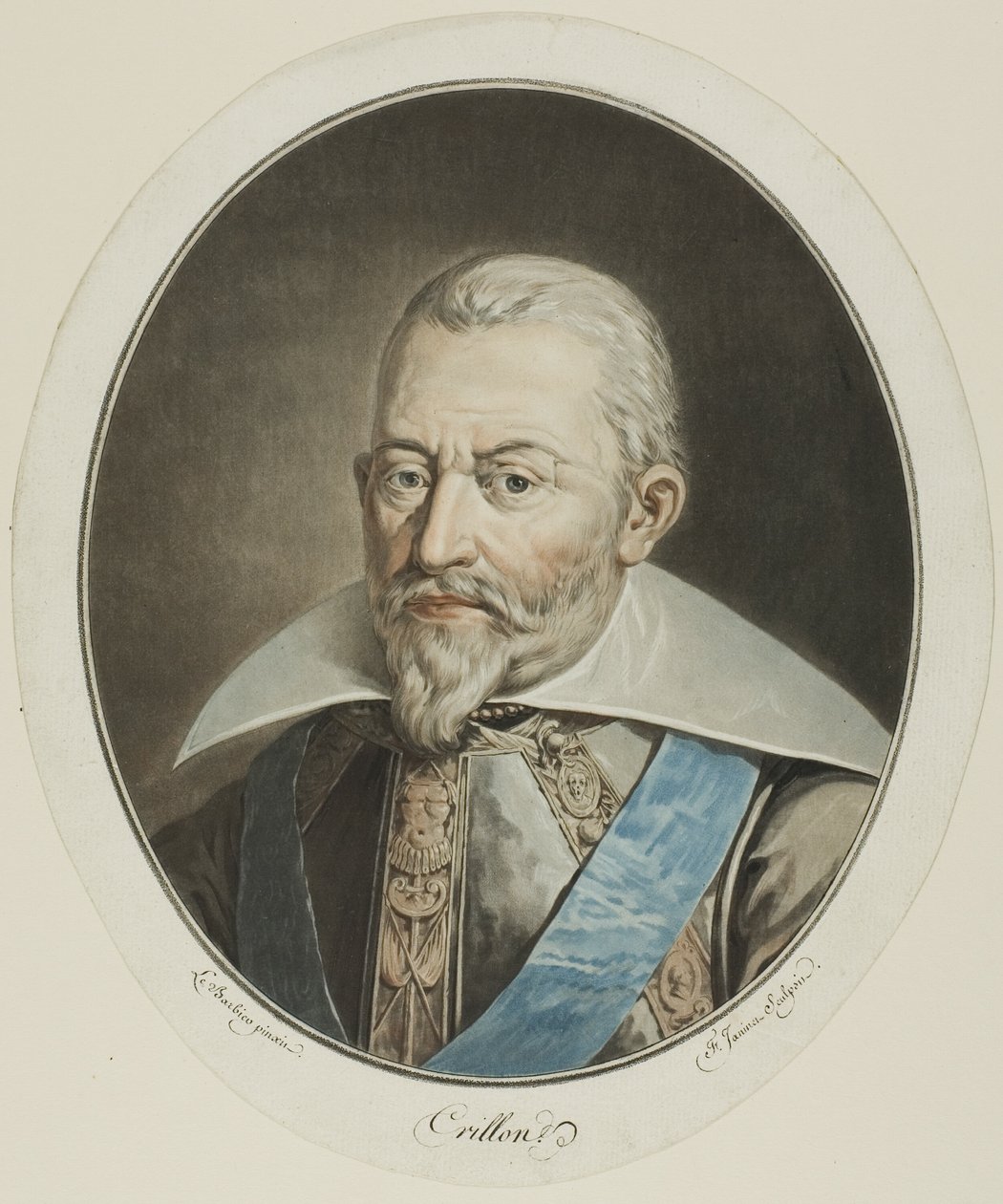 Crillon door Jean Francois Janinet