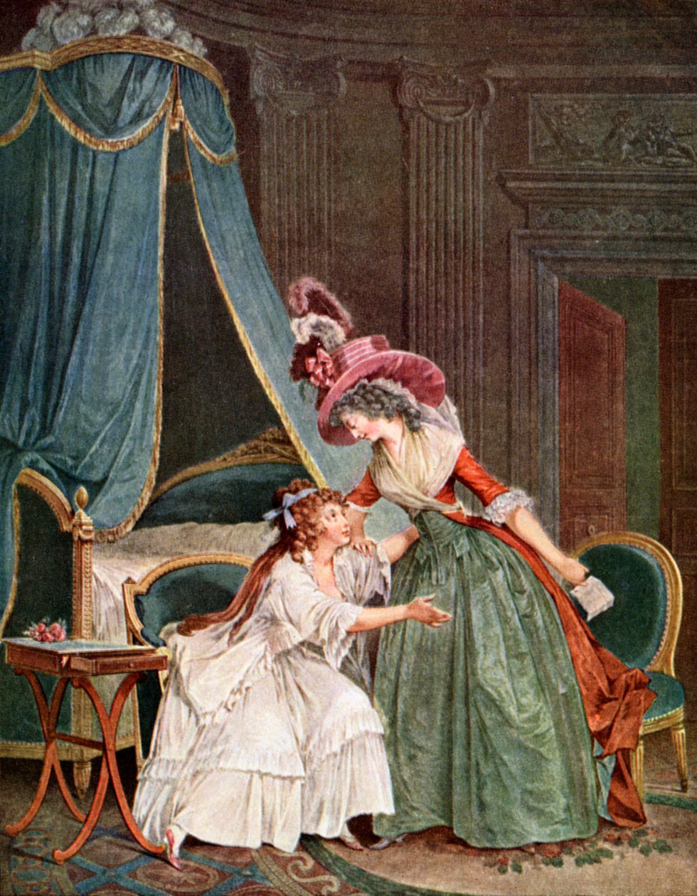 De Indiscretie, 1788, 1929 door Jean Francois Janinet