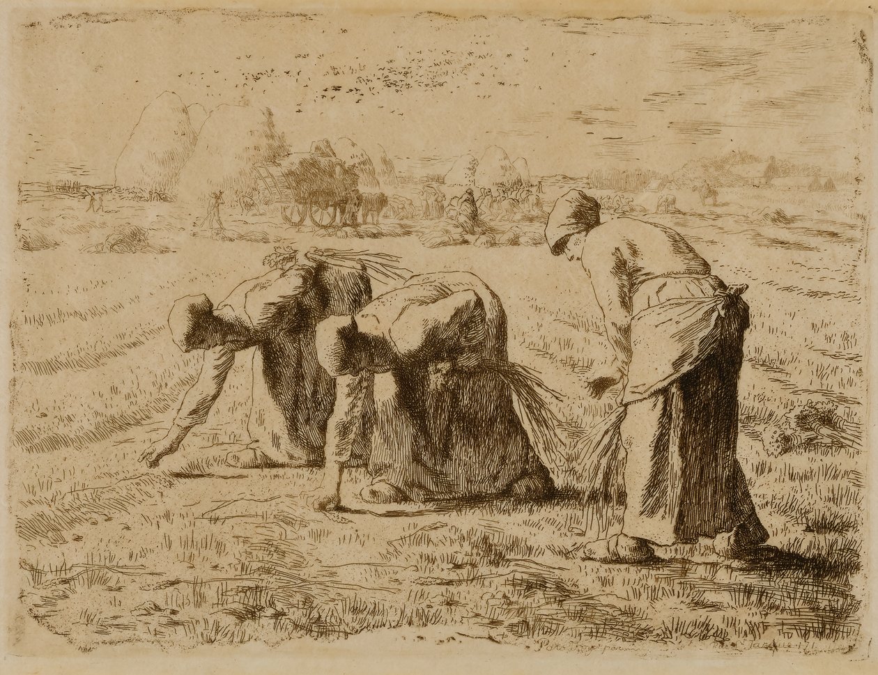 De sprokkelaars door Jean Francois Millet