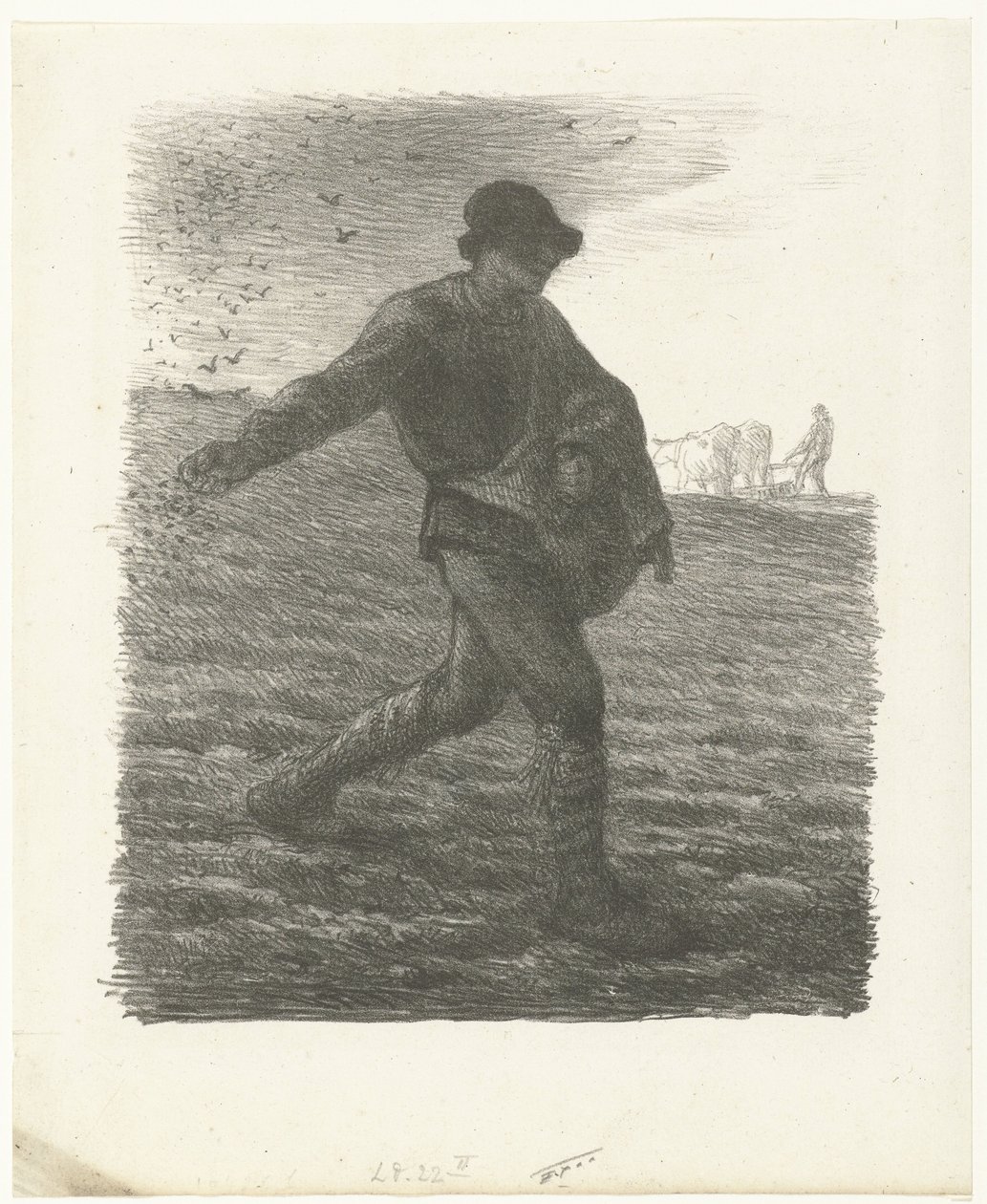 De Zaaier door Jean Francois Millet