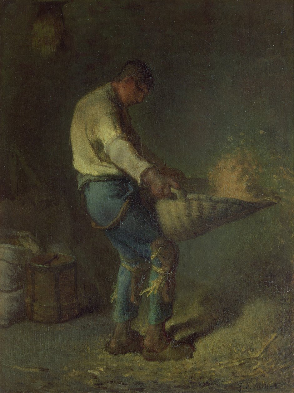 De wanner door Jean Francois Millet