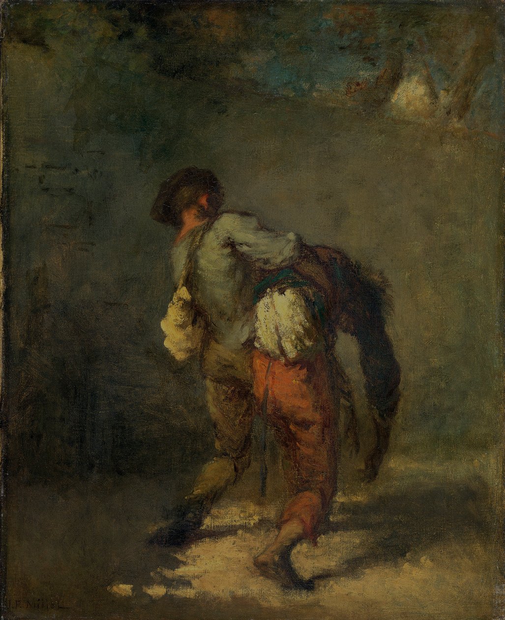 De Barmhartige Samaritaan, 1846 door Jean Francois Millet