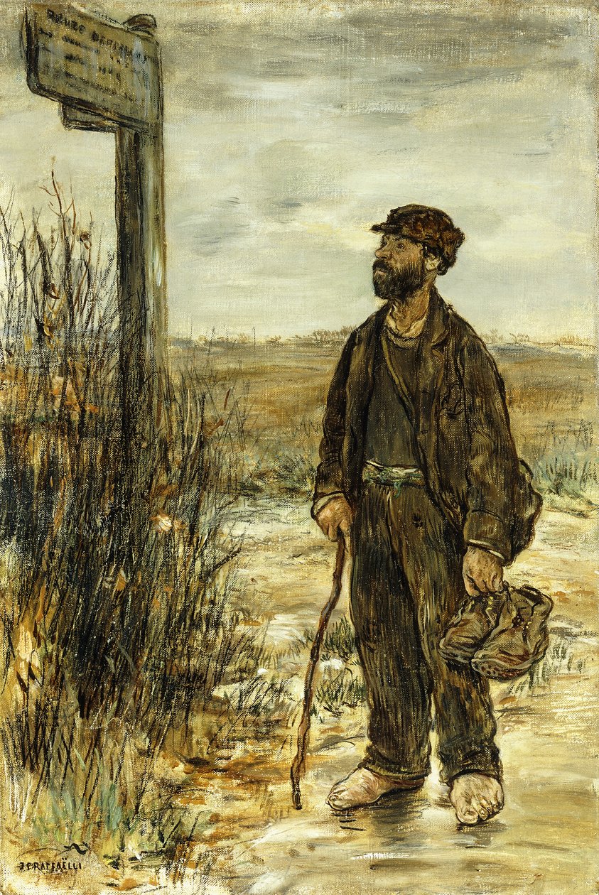 De zwerver door Jean Francois Raffaelli