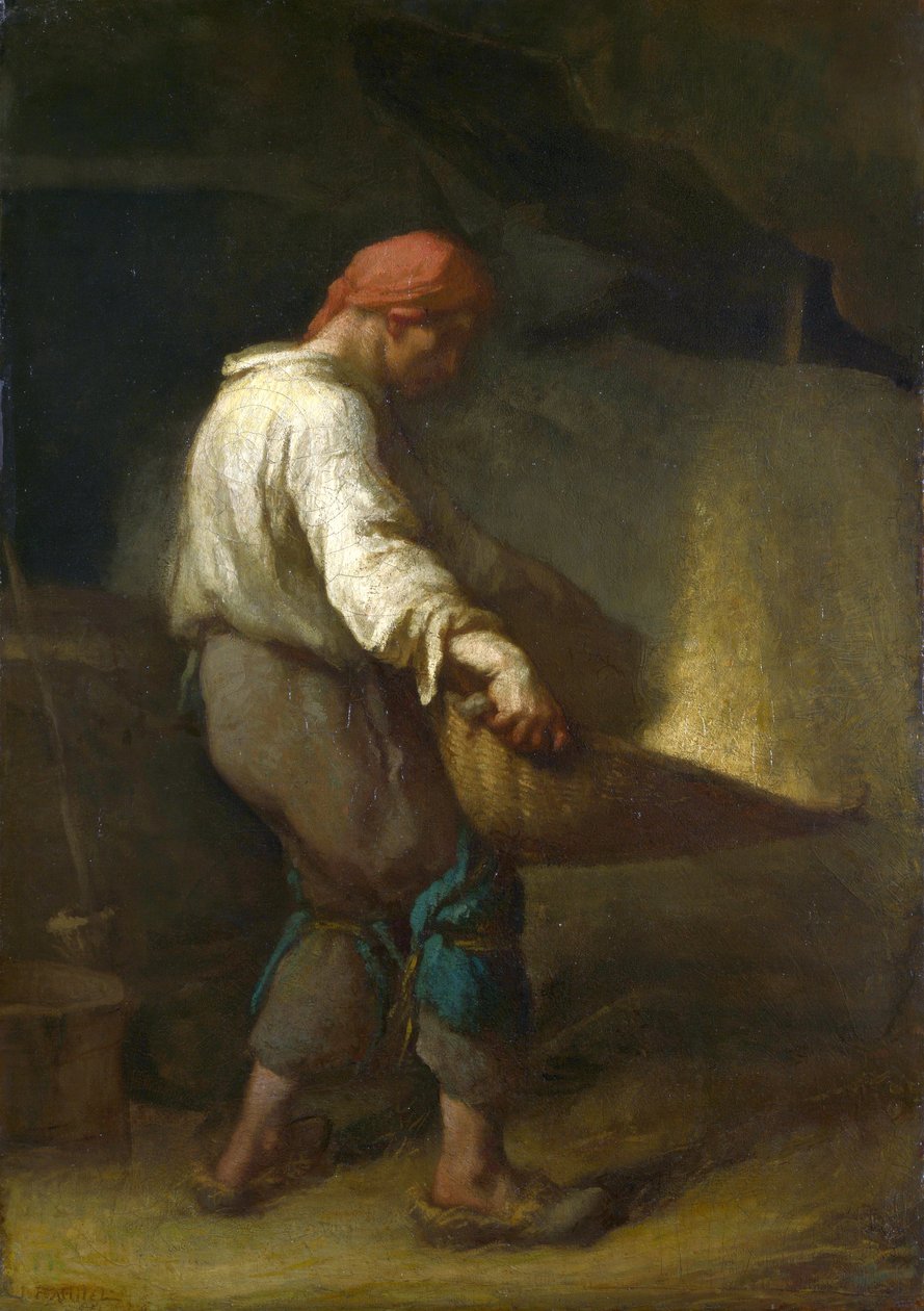 De wanner (Londen) door Jean Francois Millet