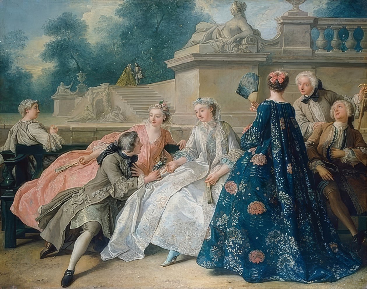 Liefdesverklaring door Jean François de Troy
