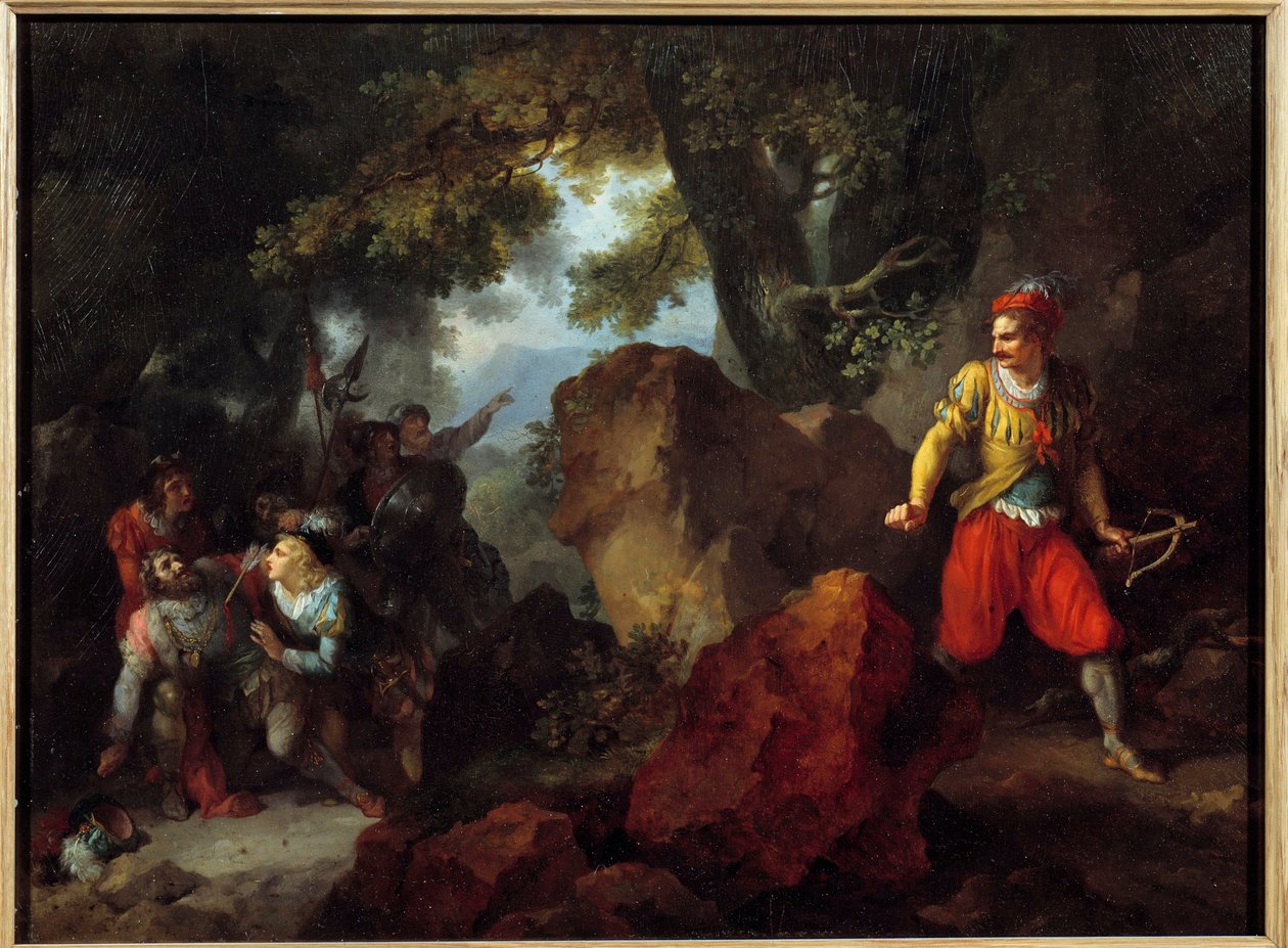Het heldendom van Willem Tell door Jean Frederic Schall