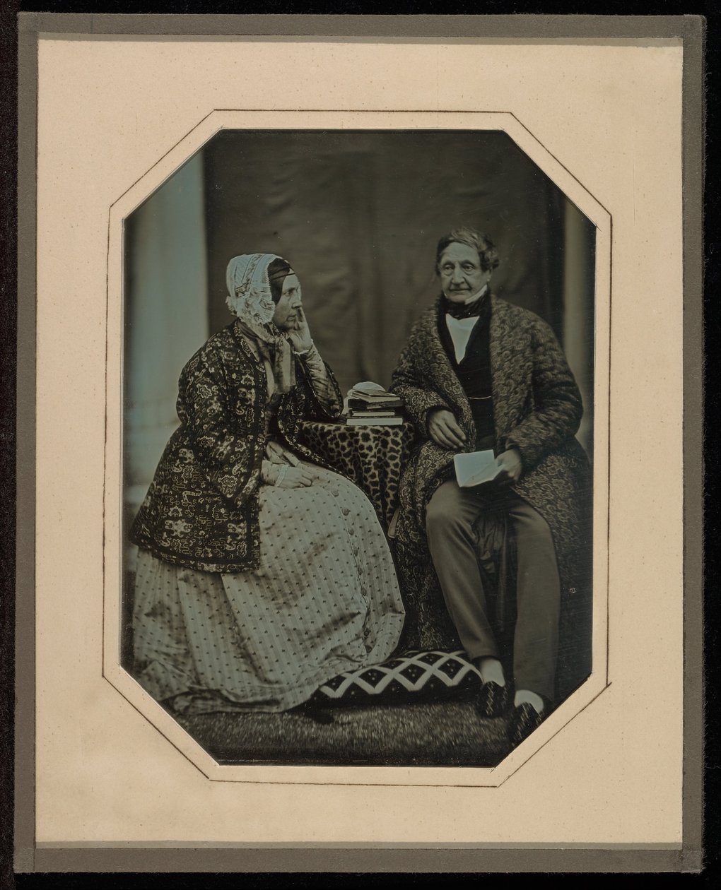 Jean-Gabriel en Anne-Charlotte-Adélaïde Eynard door Jean Gabriel Eynard