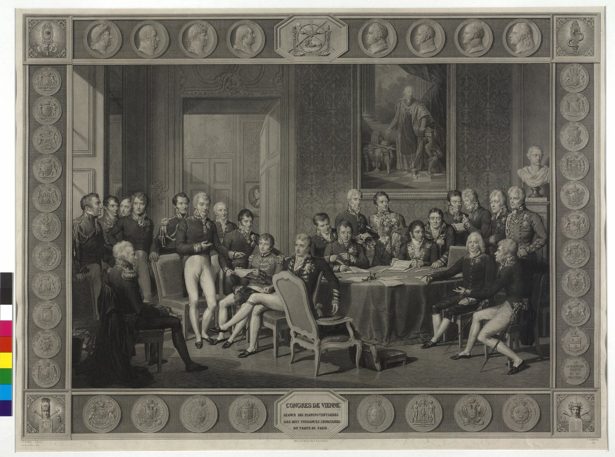 Weens congres 1814/1815 door Jean Godefroy