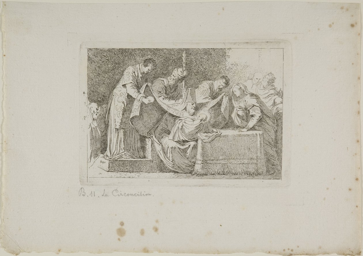 Besnijdenis door Jean Honore Fragonard