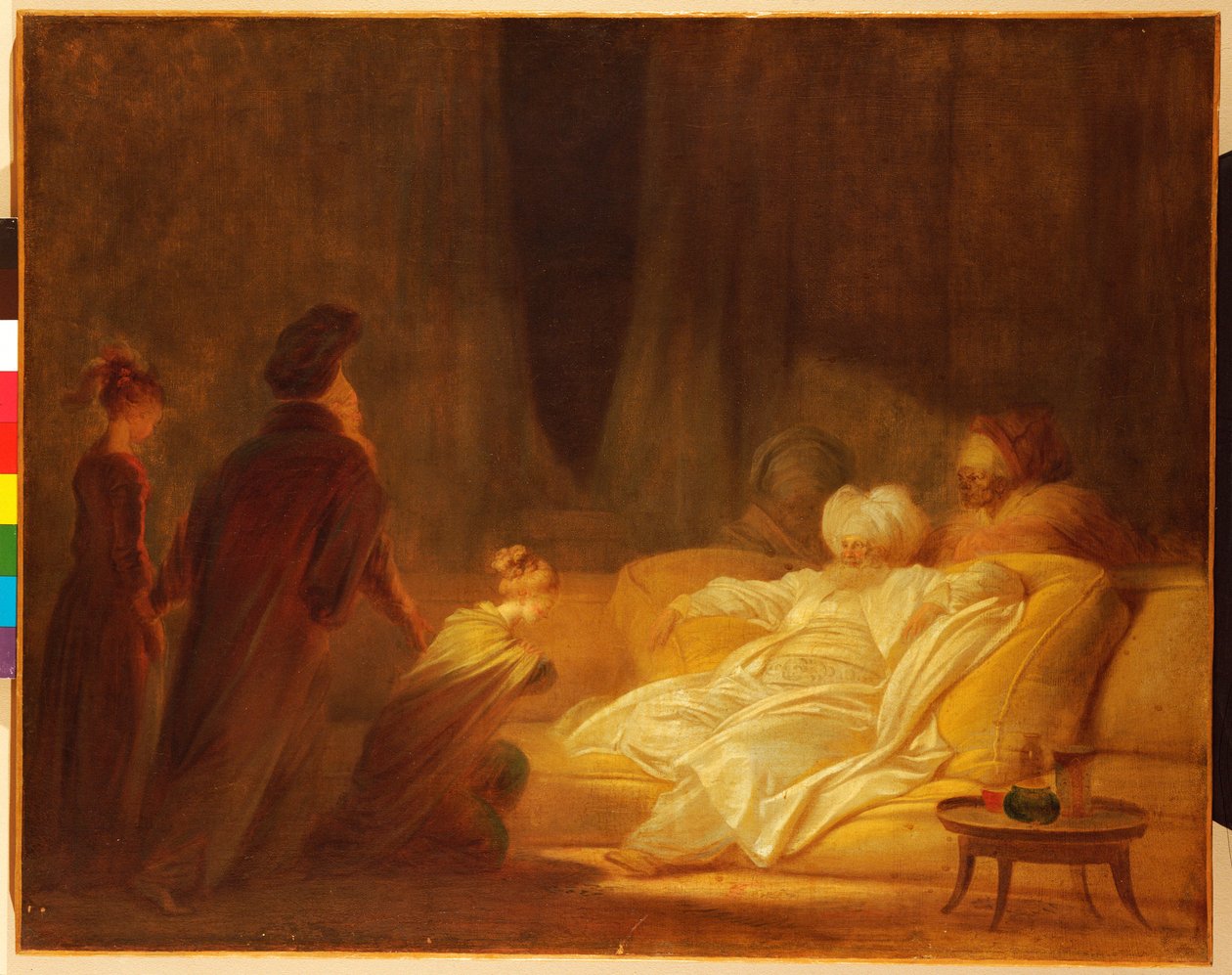 De Pacha door Jean Honore Fragonard