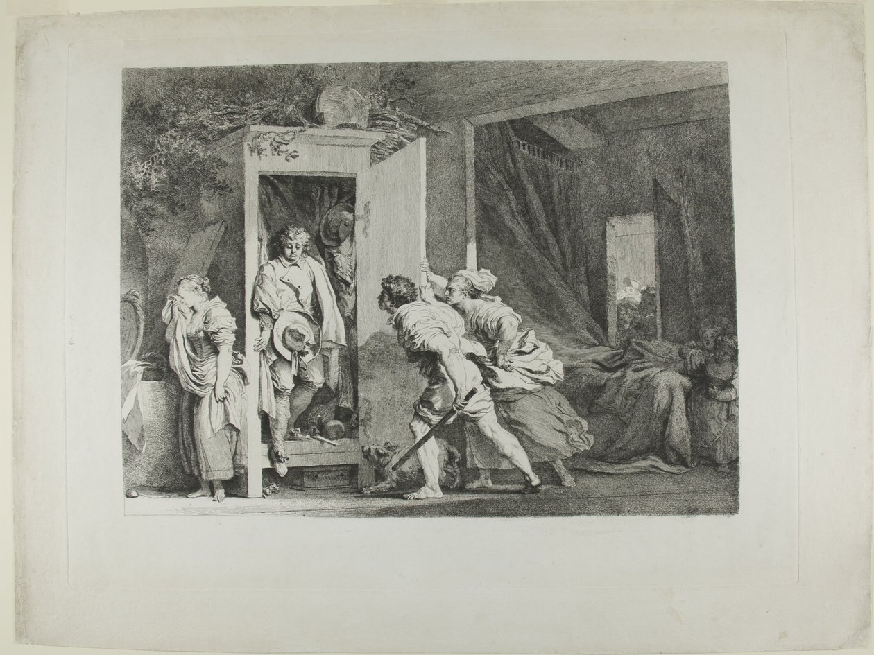 De kast door Jean Honore Fragonard