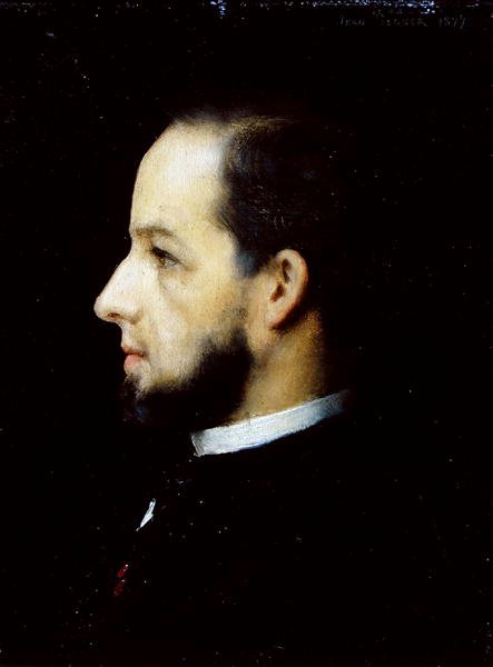 Portret van Jean Benner (1836-1906) door Jean Jacques Henner
