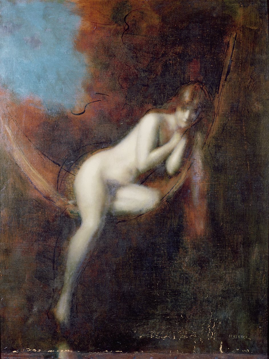 Sarah die Baadt, 1902 door Jean Jacques Henner