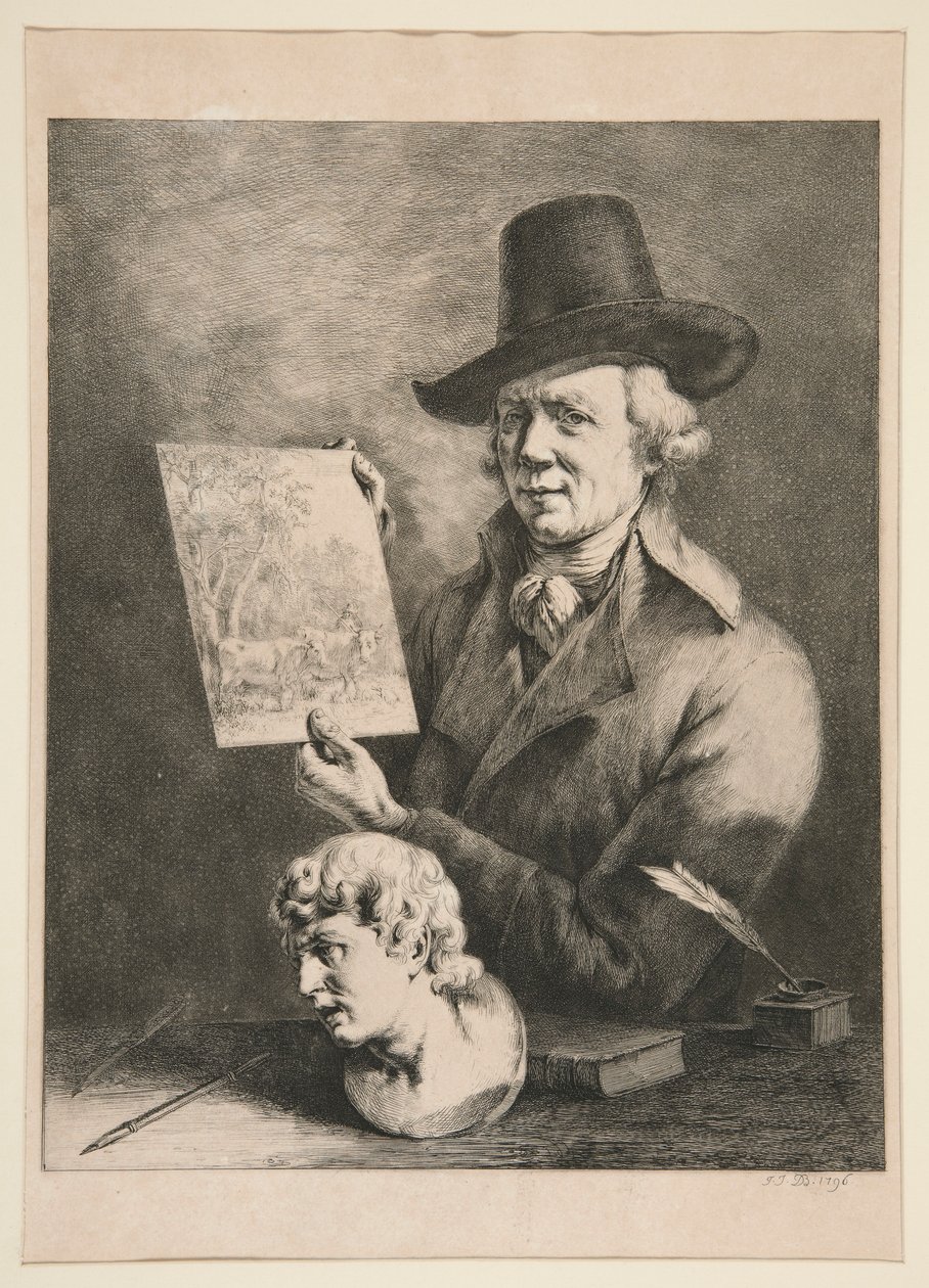 Zelfportret door Jean Jacques de Boissieu