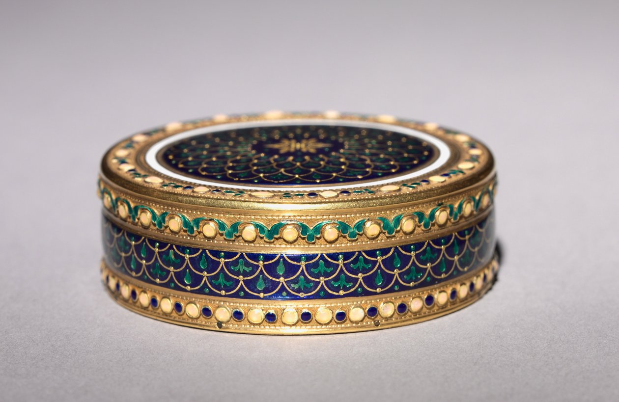 Ronde doos, 1779-80 door Jean Joseph Barrière