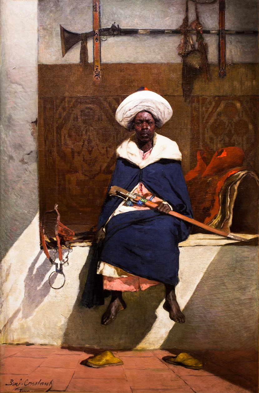 De Marokkaanse kalief Tahamy door Jean Joseph Benjamin Constant