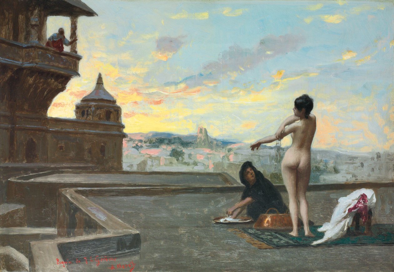 Bathseba door Jean Leon Gerome