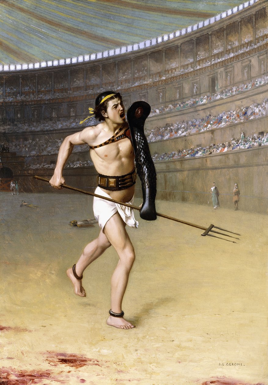 Retarius door Jean Leon Gerome