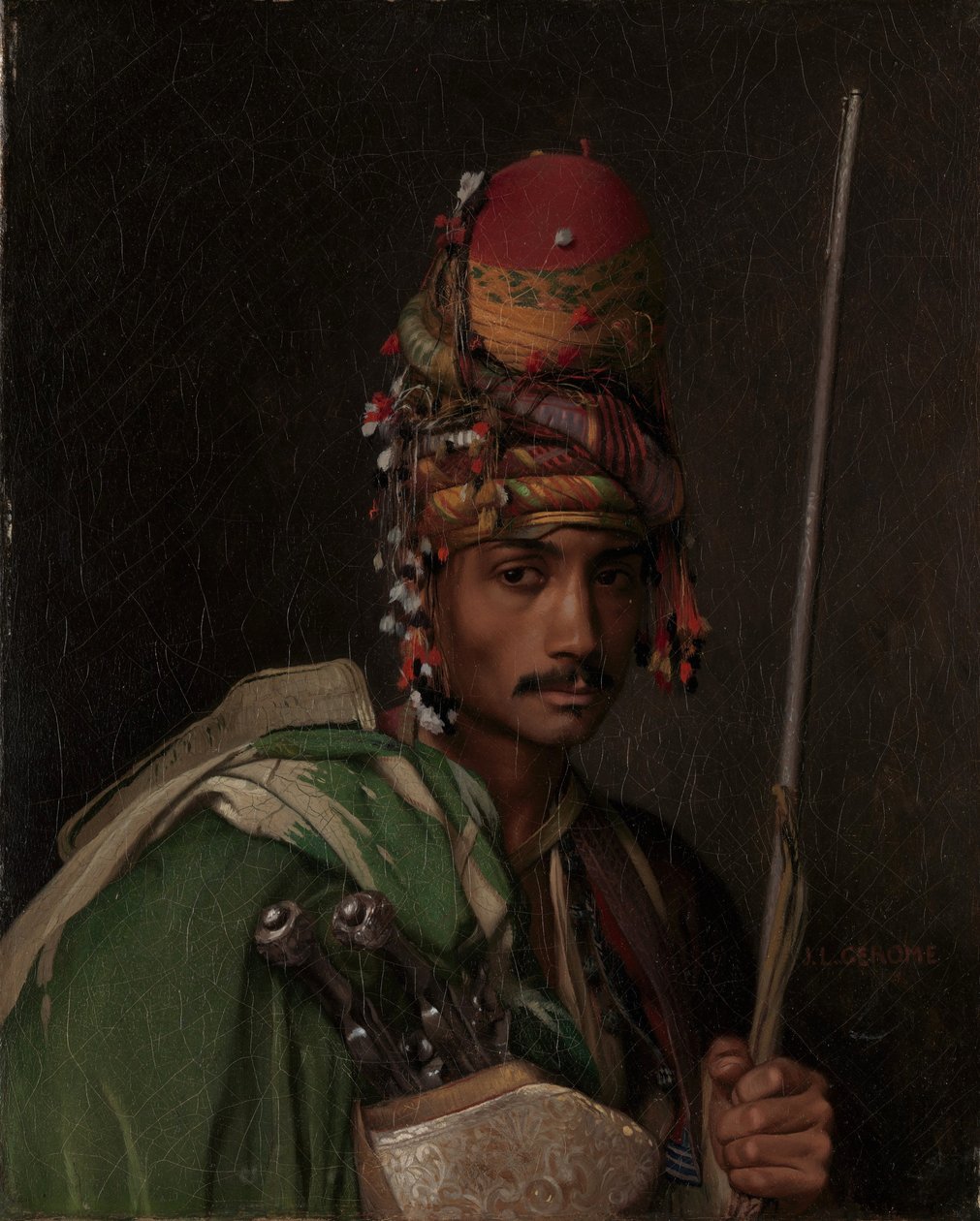 Bashi-Bazouk door Jean Leon Gerome