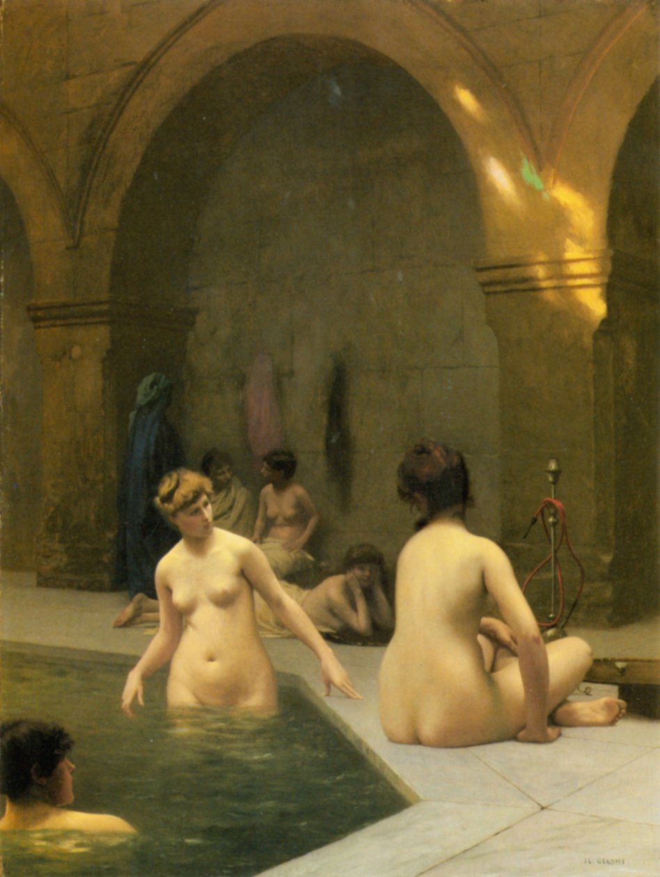 De baders door Jean Leon Gerome
