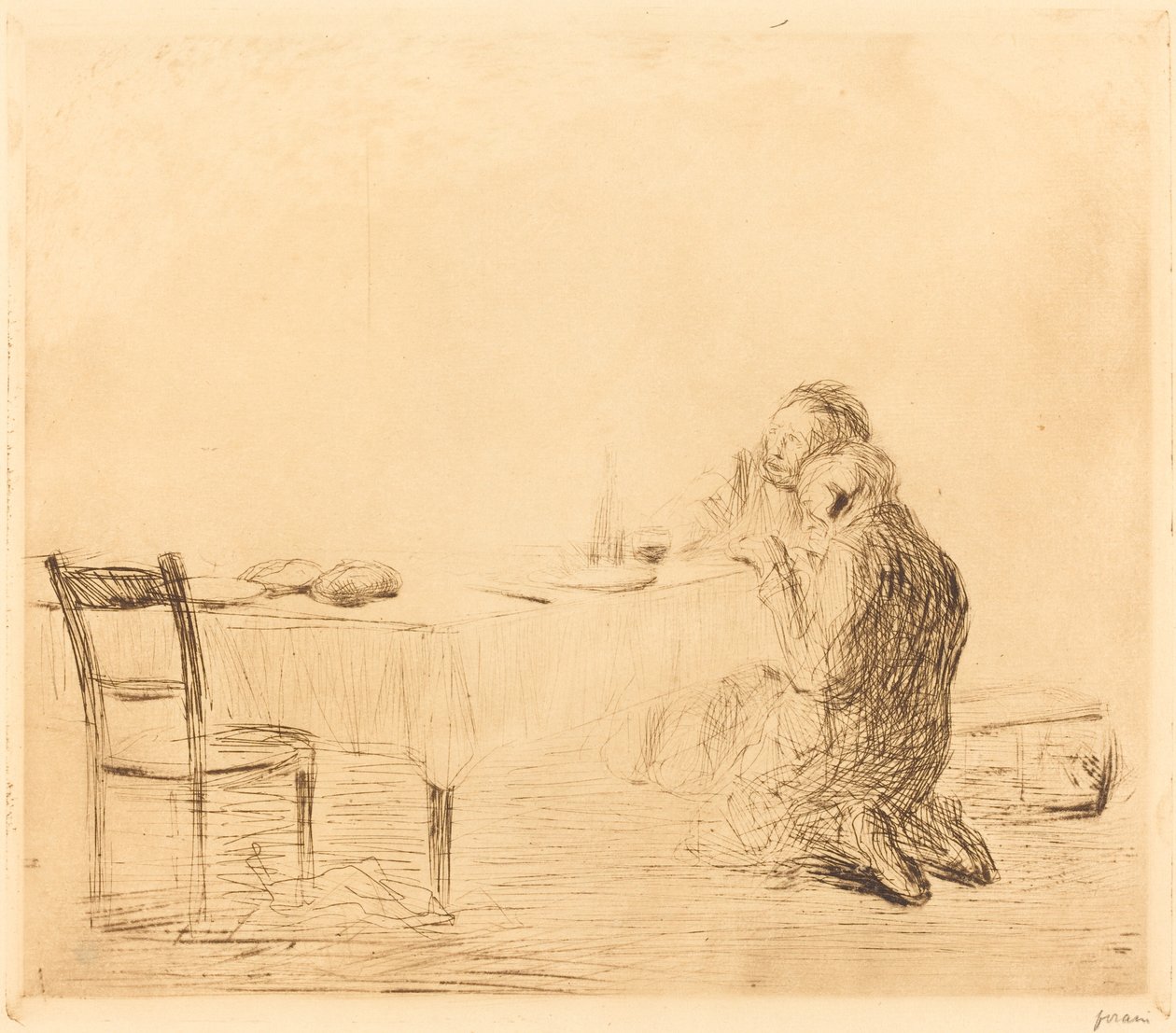 Na de Visie (tweede plaat) door Jean Louis Forain