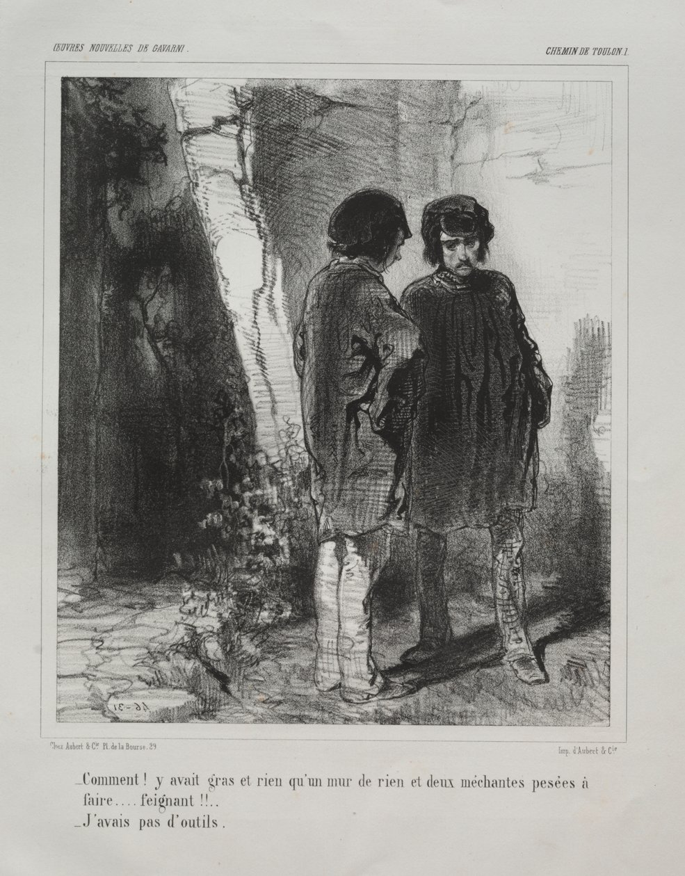 Chemin de Toulon door Jean Louis Forain