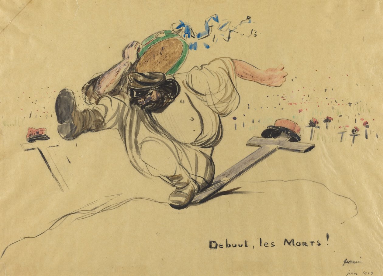 Debout, les Morts! door Jean Louis Forain