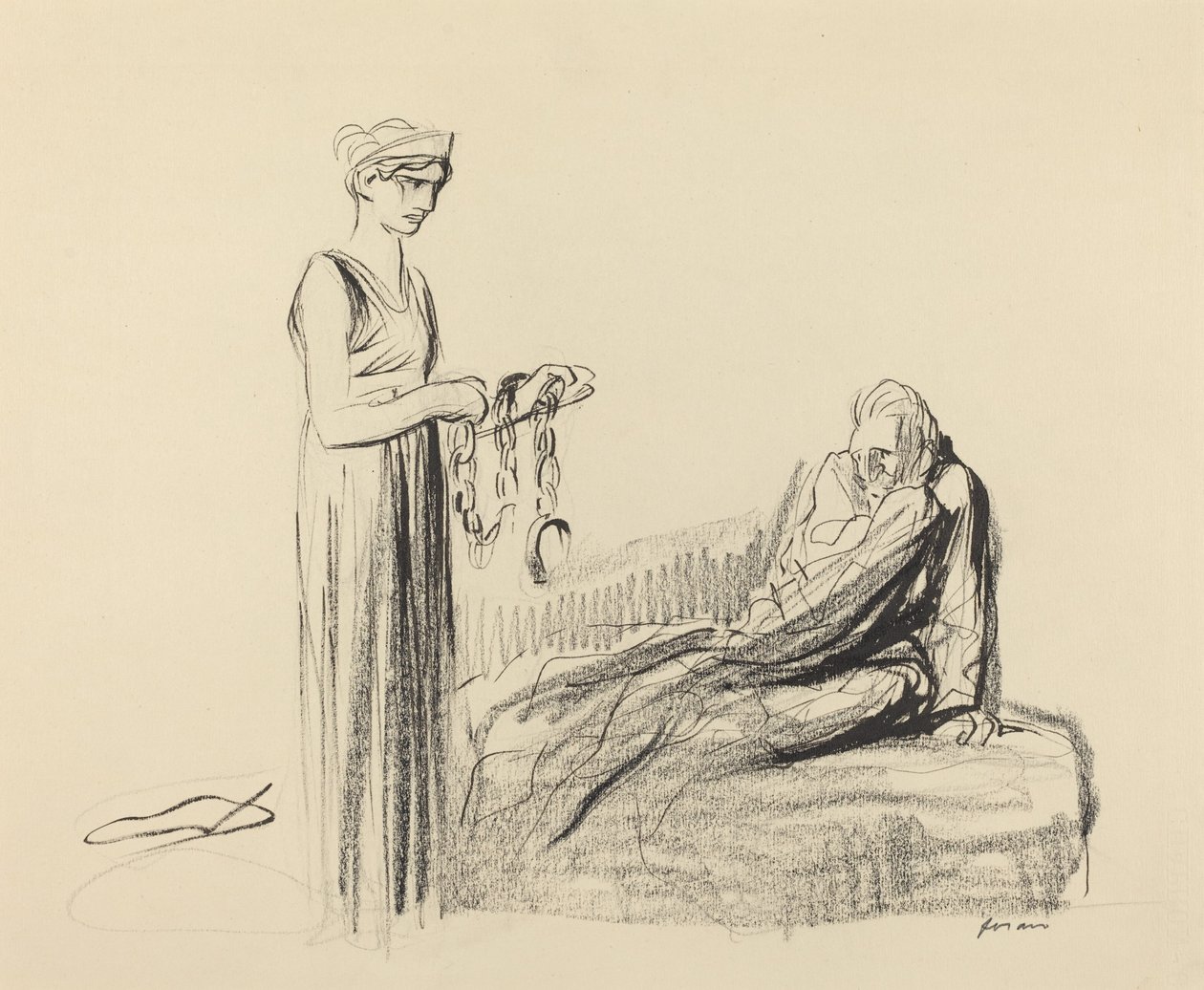 Boeien door Jean Louis Forain