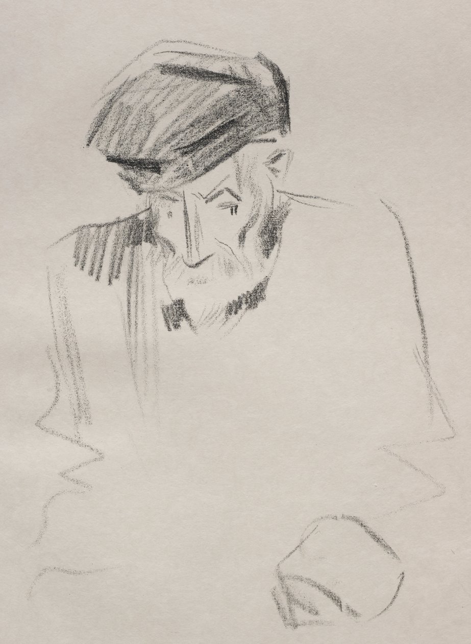 Pierre Auguste Renoir (litho) door Jean Louis Forain