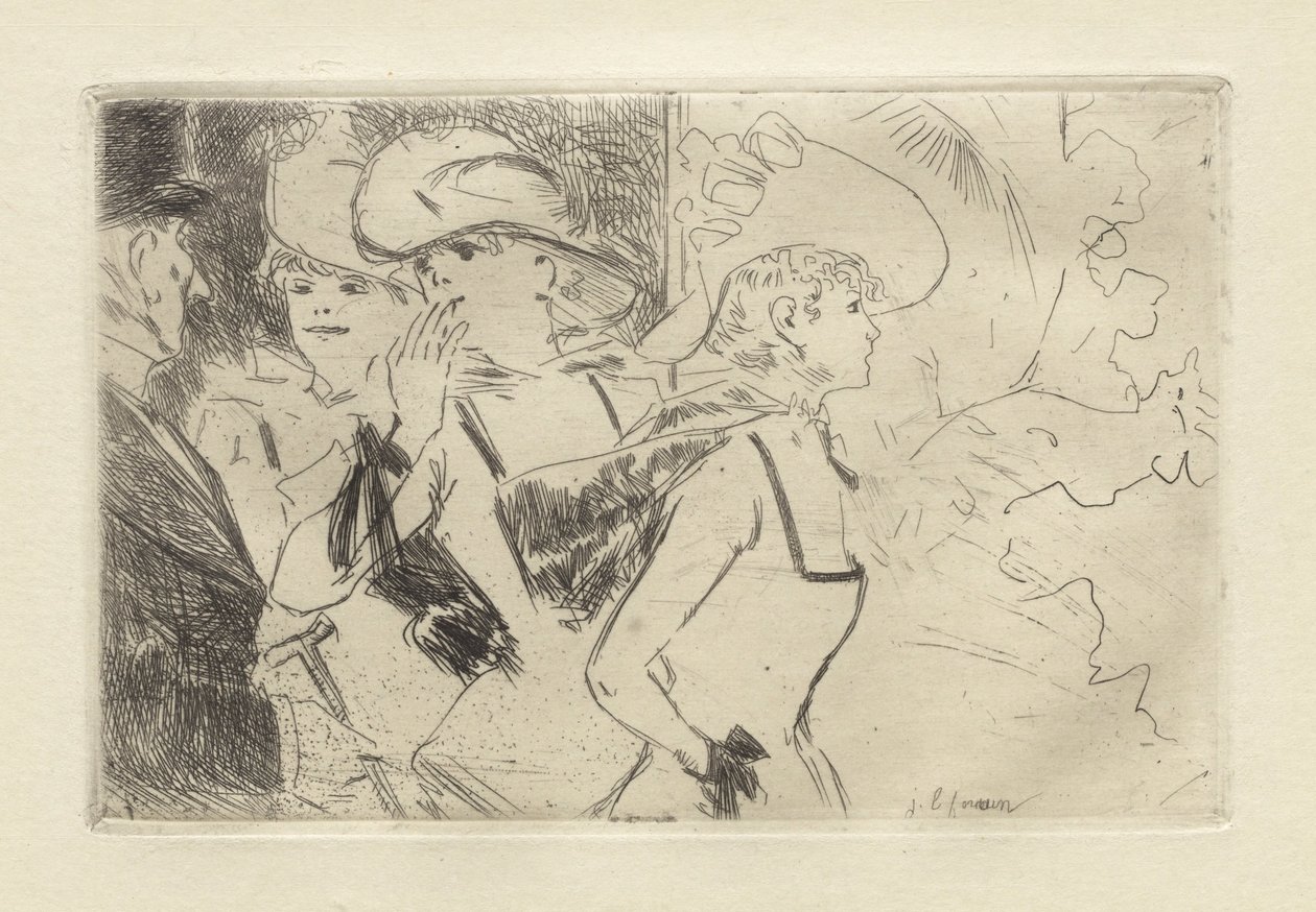 De Folies-Bergère, c. 1880-86 door Jean Louis Forain