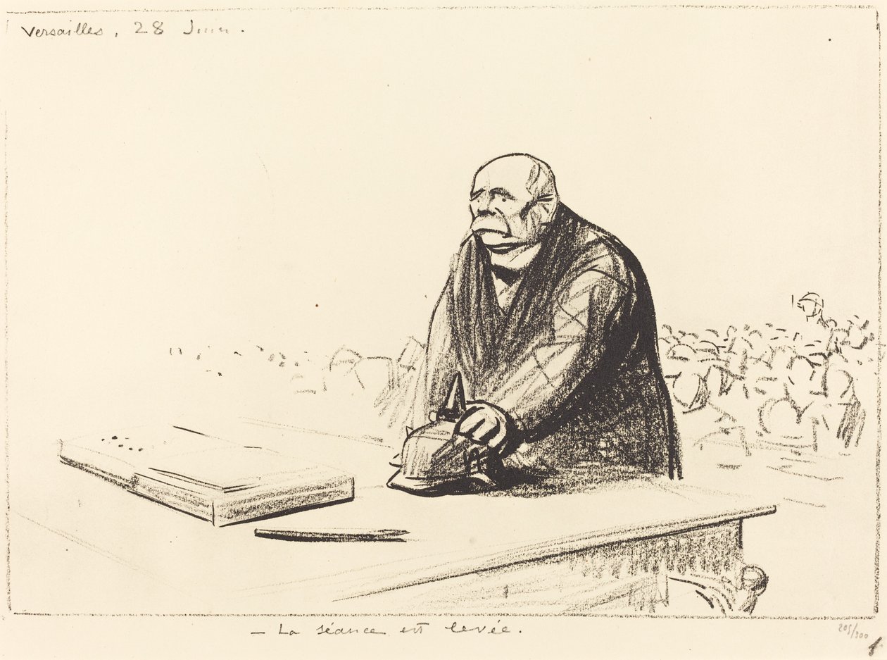 Versailles, 28 juni door Jean Louis Forain